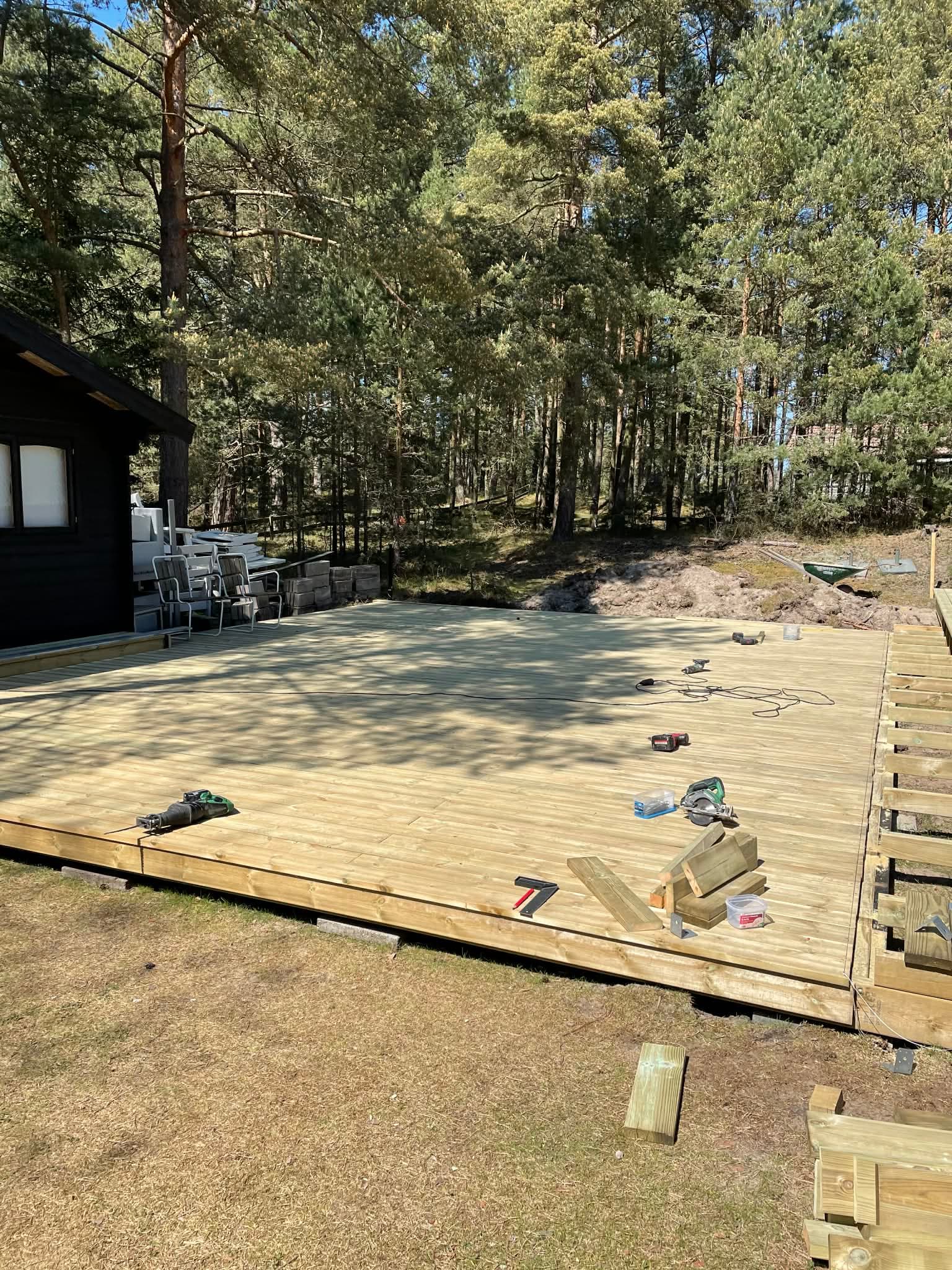 Altan och trädäck i Åhus - Image 11